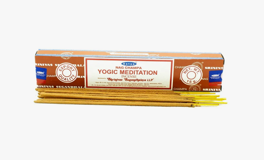 Благовония "Yogic Meditation Incense" (Йогическая медитация) 15 г, Satya фото 2